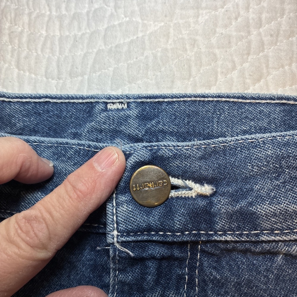 Carhartt Loose Original Fit Utility Carpenter Jeans Men's 38x30 - Picture 15 of 16